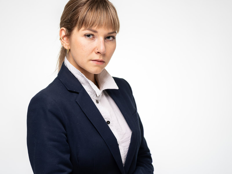 Corporate photo of blonde woman
